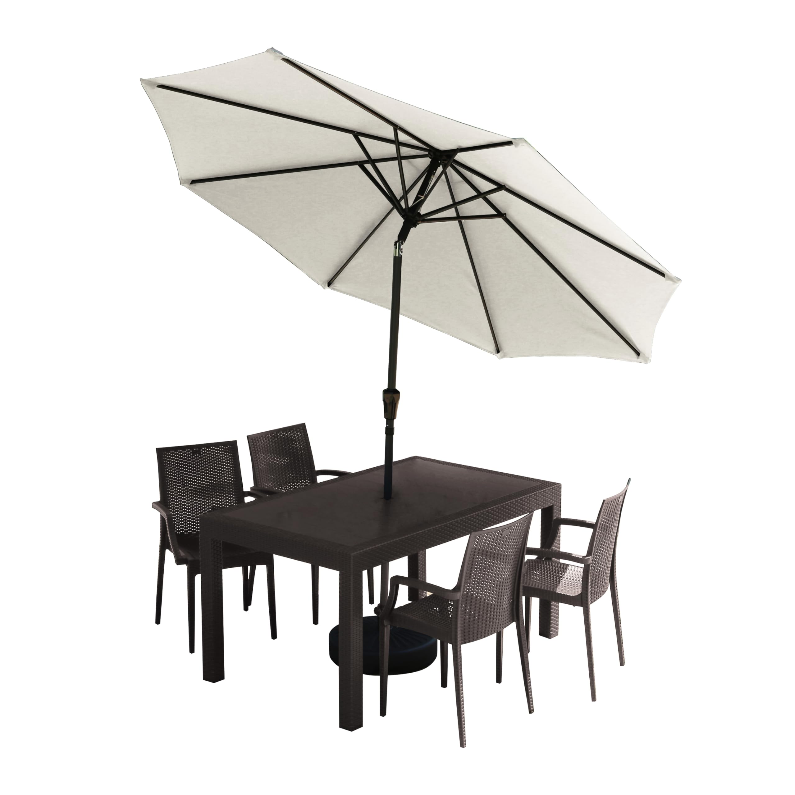 Amazon｜カグワールド ガーデンテーブルセット チェア パラソル